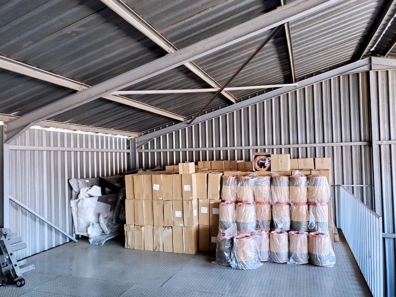 Spare parts warehouse