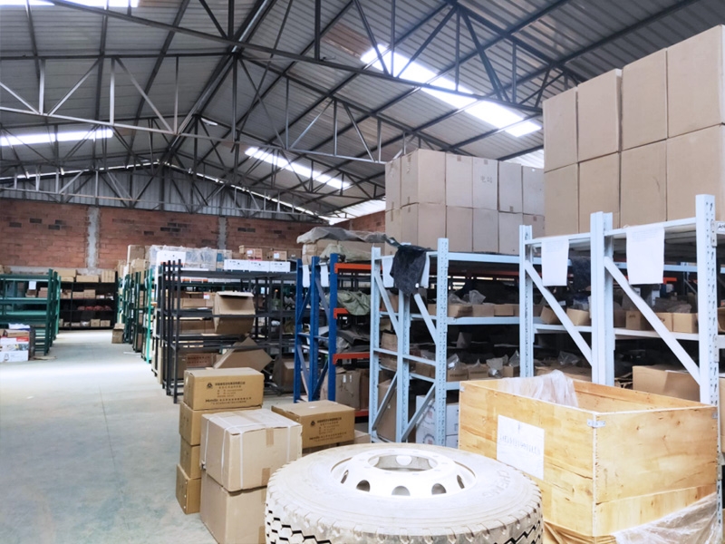 Spare parts warehouse of HUALONG AUTOMOBILE INVESTMENT LOCATED IN LUSAKA
